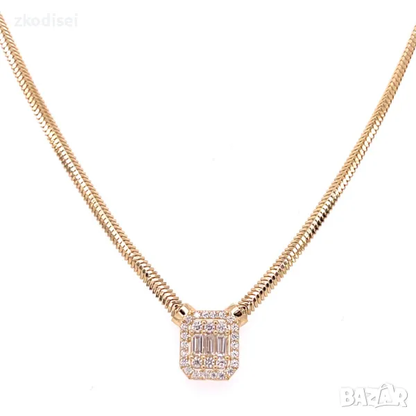 Златно колие 6,33гр. 49см. 14кр. проба:585 модел:28142-4, снимка 1