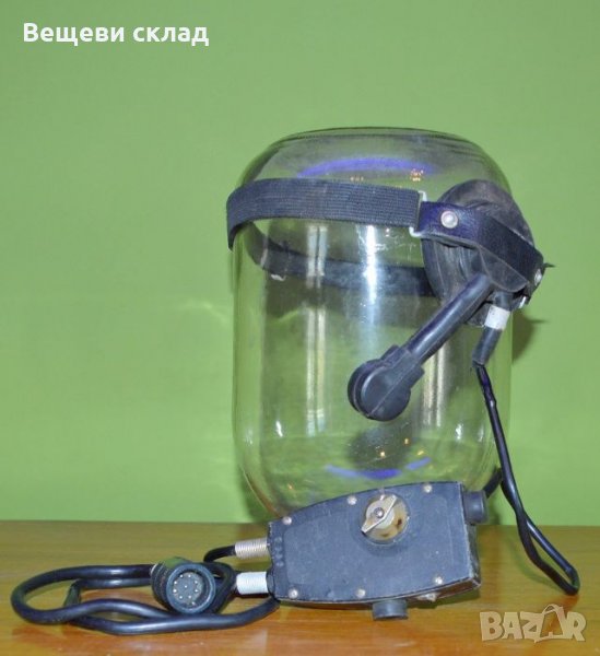 Слушалка с микрофон за военна радиостанция Р 32 и Р 33, снимка 1