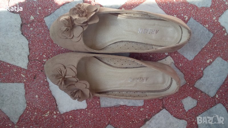 Велурени обувки Deichmann, снимка 1