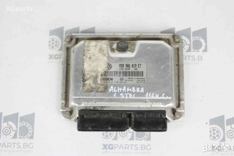 Компютър двигател за Seat Alhambra 1.9tdi 116 к.с. (2000-2010) 038906019ET, снимка 1