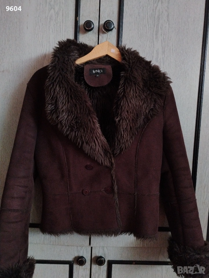 Мango Дамско късо кожухче , снимка 1