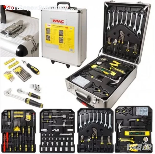 Куфар с инструменти 1050 части, снимка 1