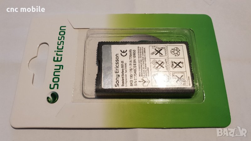 Батерия Sony Ericsson BST-25 - Sony Ericsson T610 - Sony Ericsson T630  , снимка 1