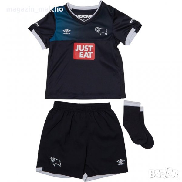 ДЕТСКИ ФУТБОЛЕН ЕКИП – UMBRO DCFC Derby County; размери: 12-18м. и 18-24м., снимка 1