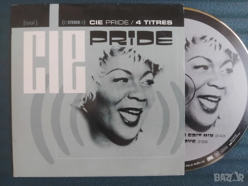 Electronic,  House - Cie ‎– Pride - оригинален диск музика, снимка 1