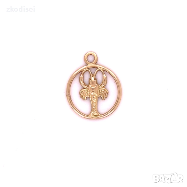 Златен медальон 1,47гр. 14кр. проба:585 модел:34238-5, снимка 1