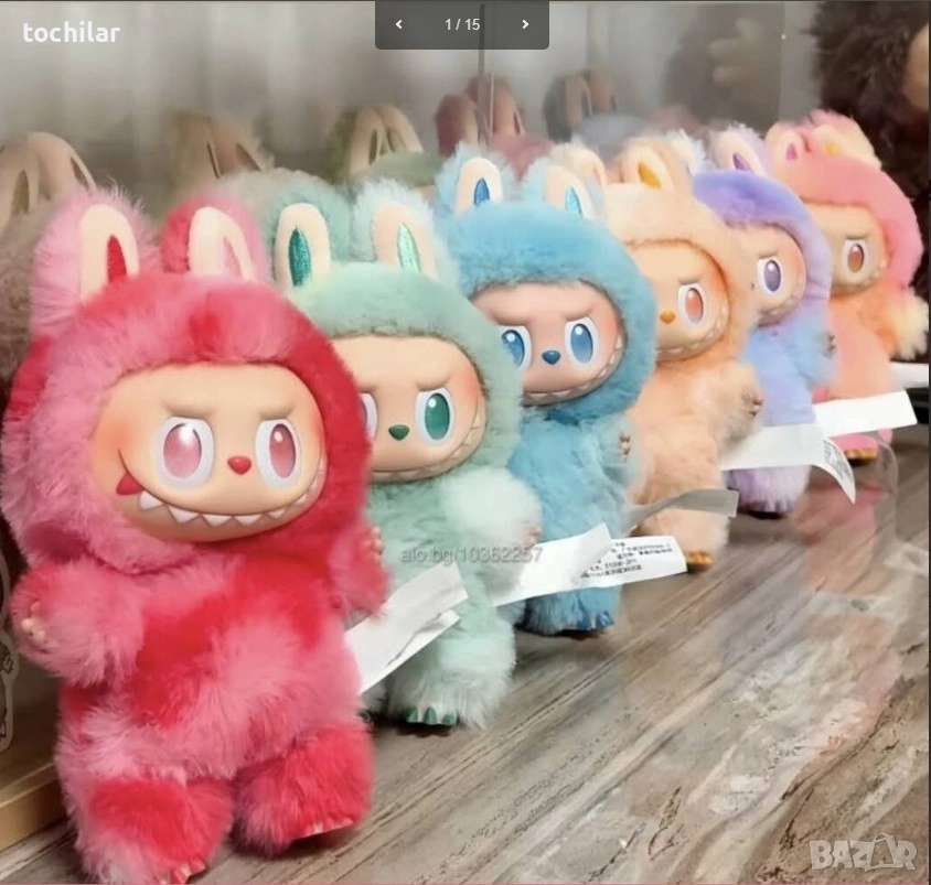 лабубу оригинали 15 и 25 см, снимка 1