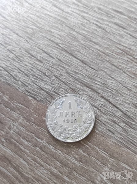 1 лев 1910 година България , снимка 1