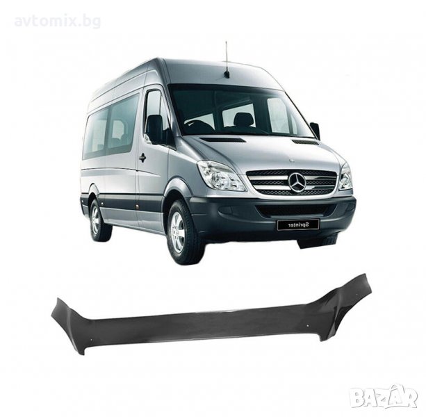 MERCEDES Спойлер преден капак дефлектор, Mercedes Sprinter, 2006-2014 г., снимка 1