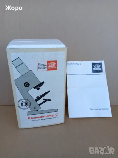 микроскоп Germany Германия не ползван, снимка 1