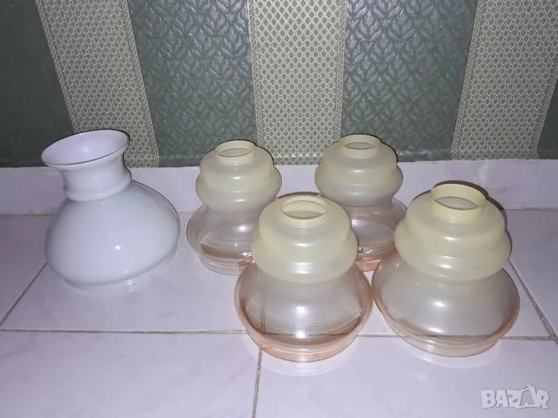 ЗА ПОСЛЕДНО НАЛИЧНИ 4 броя чаши за полилей , снимка 1