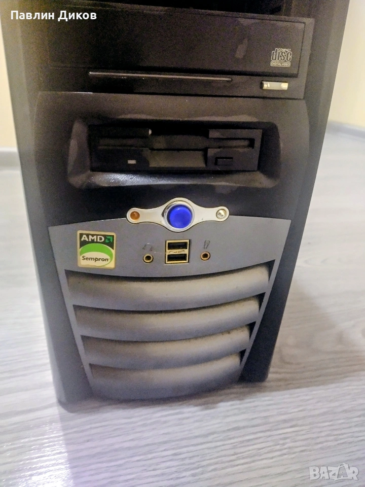 PC AMD Semron Windows XP-работещ!, снимка 1