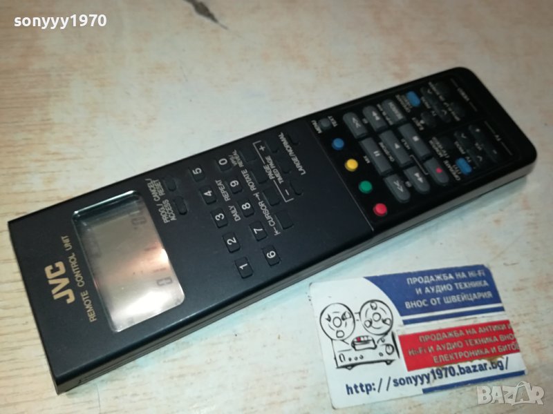 JVC REMOTE-ЗА ХИФИ ВИДЕО 1411231626, снимка 1