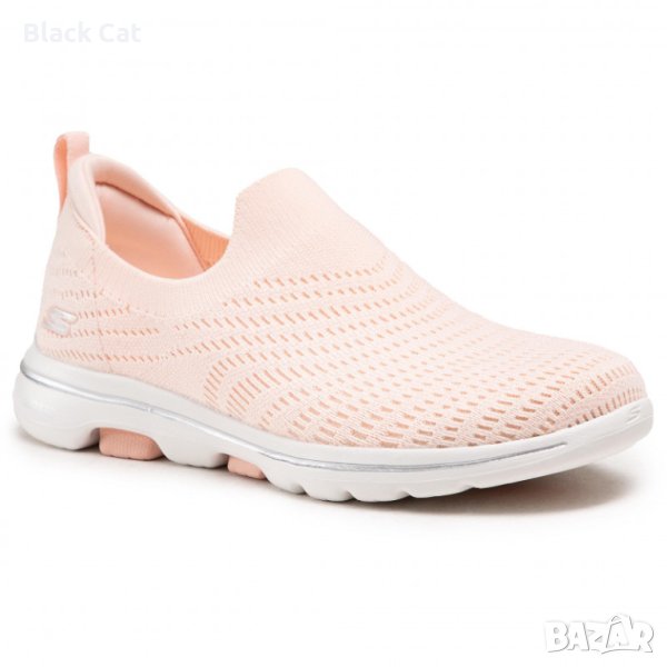 Дамски ежедневни обувки / еспадрили / мокасини Skechers – Go Walk 5, 124250/LTPK, Light Pink, кецове, снимка 1
