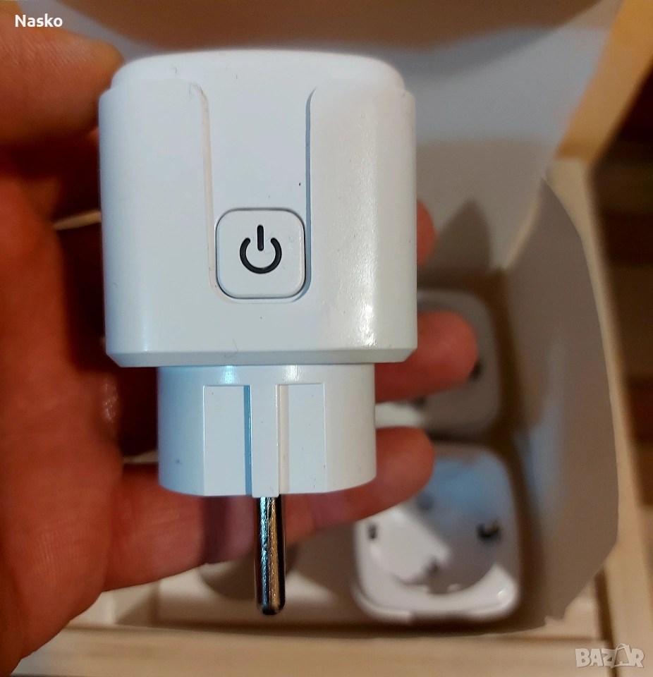 Wifi smart контакт 16А, снимка 1