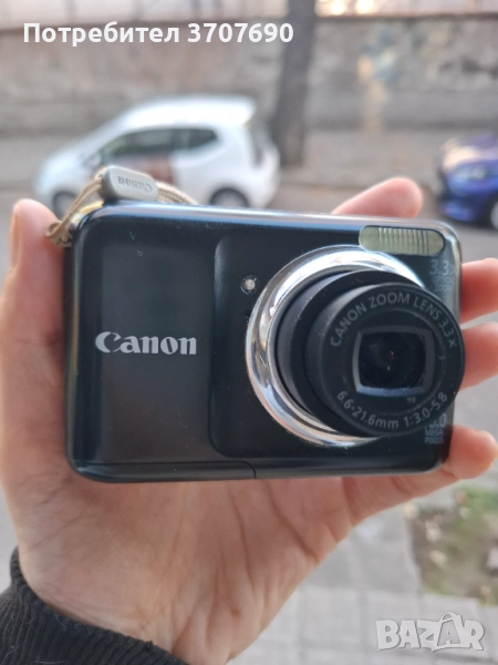 Компактен дигитален фотоапарат Canon Powershot A800, снимка 1