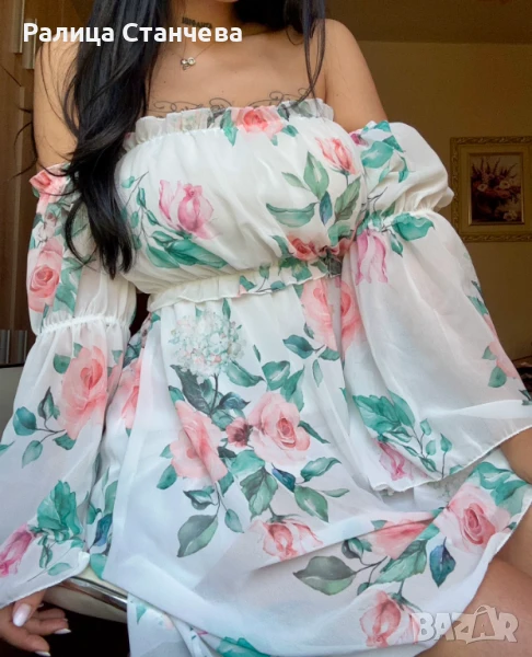 Нови дамски рокли от шифон, снимка 1