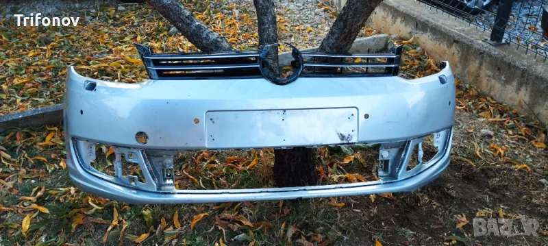 Оригинална предна броня Volkswagen Touran 2010-2015, снимка 1