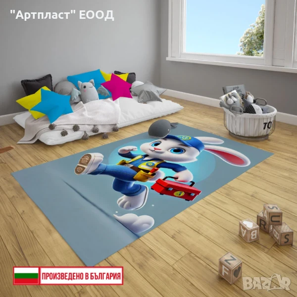 Детско Килимче Заек, снимка 1