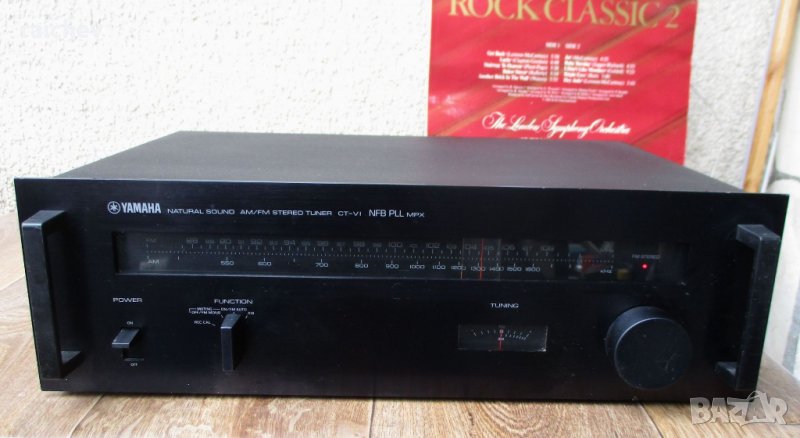 ★ █▬█ █ ▀█▀ ★ YAMAHA CT-V1 – Висок клас аналогов тунер от серията натурален саунд. , снимка 1