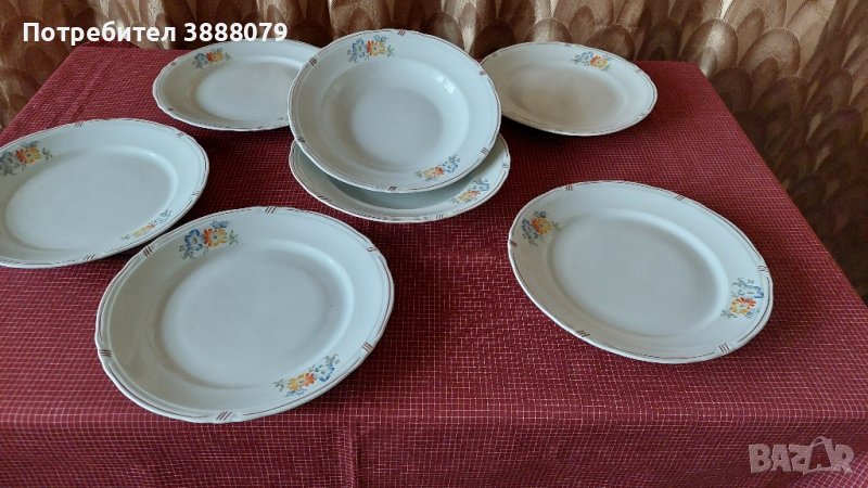 Стар порцеланов сервиз , снимка 1