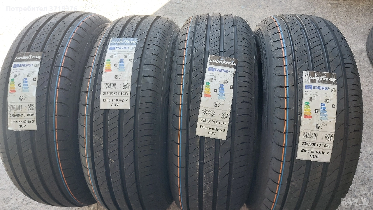 Нови гуми 235/60/18 Goodyear 4 броя , снимка 1