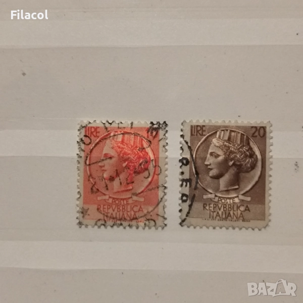 Италия 1953 г. Сиракузска монета, снимка 1