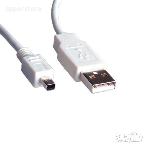 Кабел  USB2.0 A-Mini 4pin, Mitsumi SS301037, снимка 1