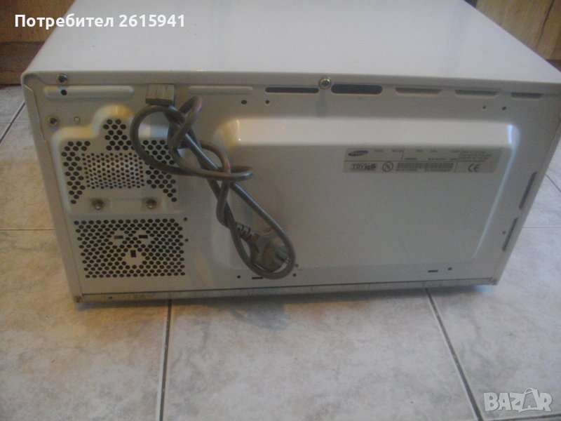ЗА ЧАСТИ/ЗА РЕМОНТ-Микровълнова Печка Самсунг-Samsung M1712N, снимка 1