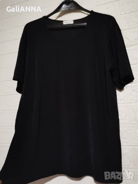 СТРАХОТНА ЧЕРНА ТУНИКА ЛИКРА 2XL, снимка 1