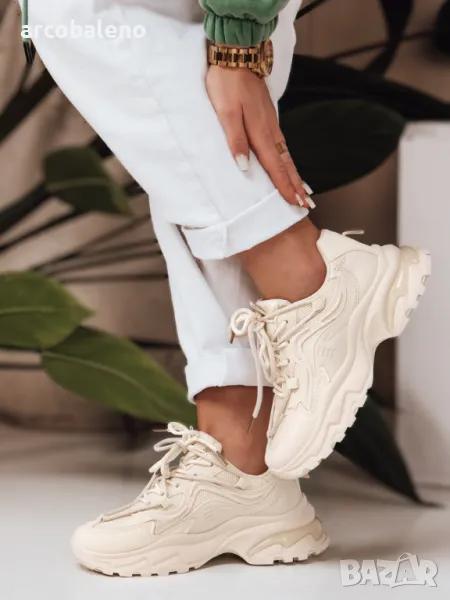 Дамски маратонки с дебела подметка LUXTRAIL, снимка 1