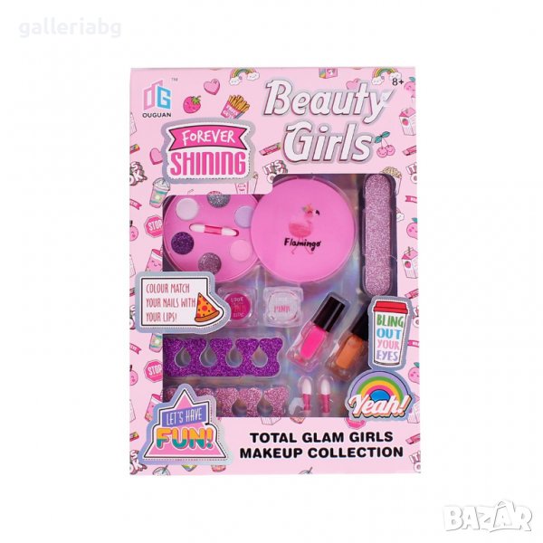 Комплект за грим и маникюр, снимка 1