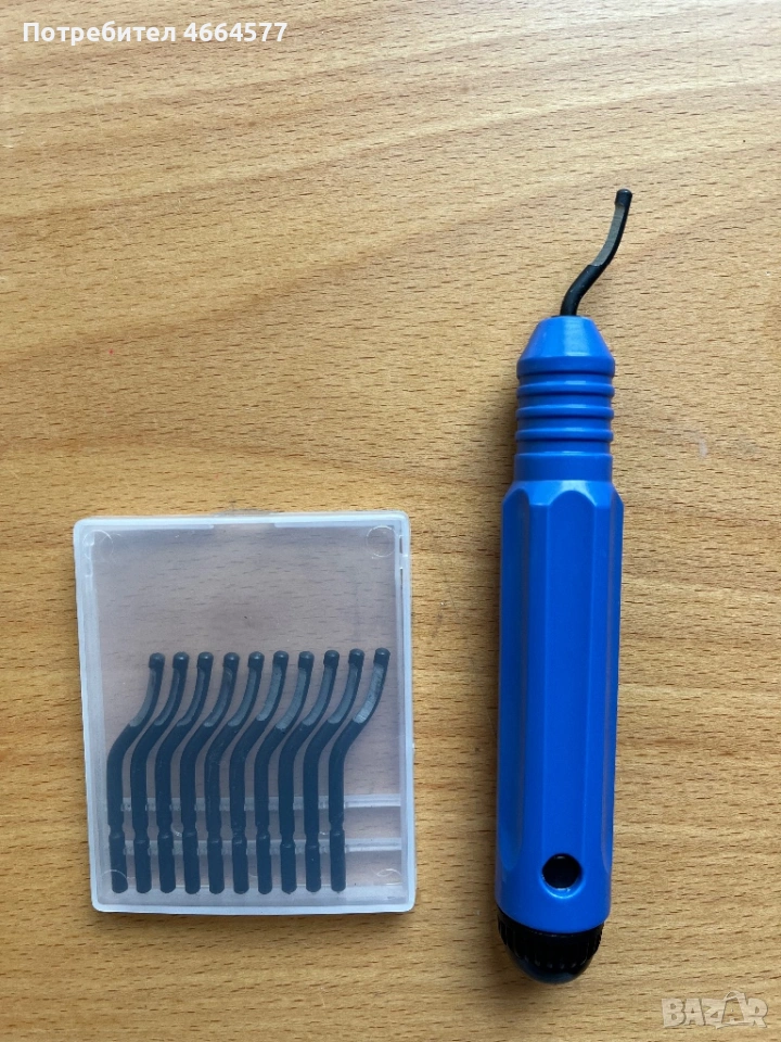 Шабър с 10 броя ножчета, снимка 1