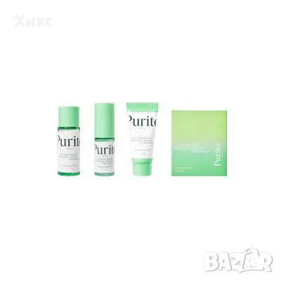 Комплект за пътуване Purito SEOUL Wonder Releaf Centella Mini Kit Unscented, снимка 1