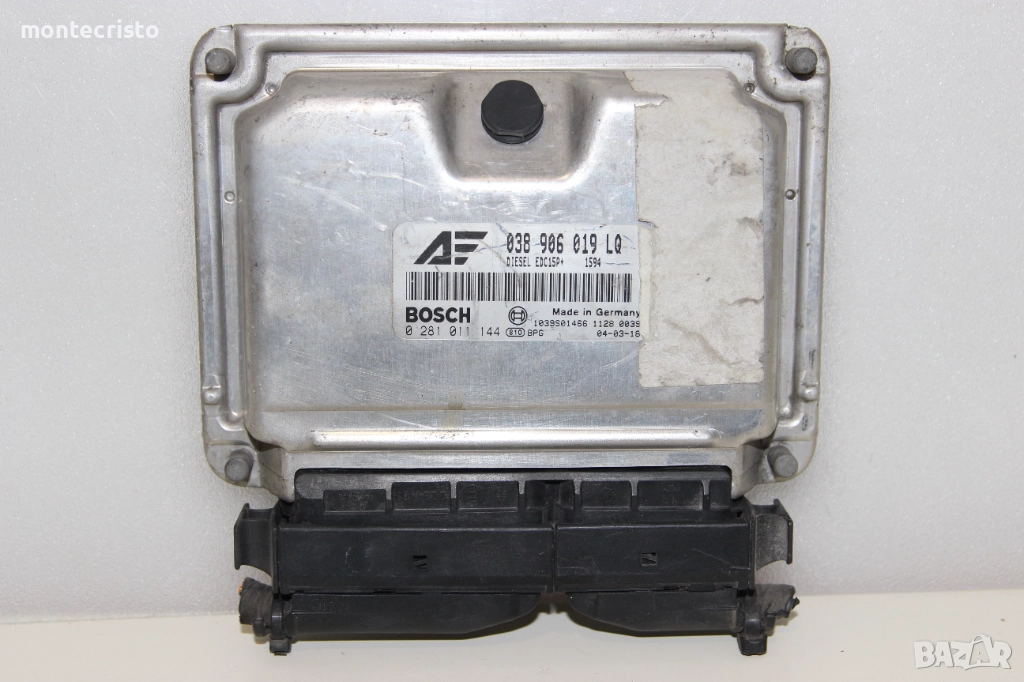 Моторен компютър VW Sharan (2000-2010г.) 038906019LQ / 038 906 019 LQ / 0281011144 / EDC15P+, снимка 1