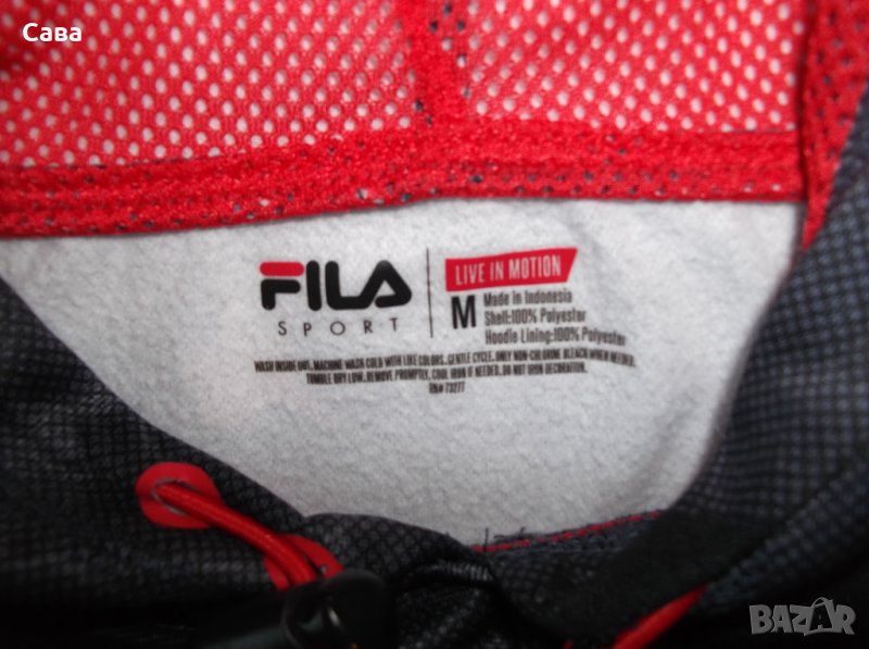 Ватиран суичър FILA   мъжки,М, снимка 1