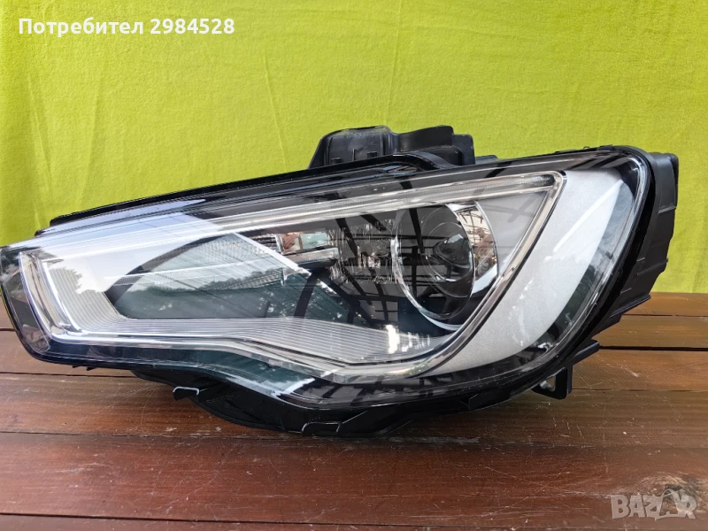 Оригинален ляв фар за Audi A3 Xenon, снимка 1