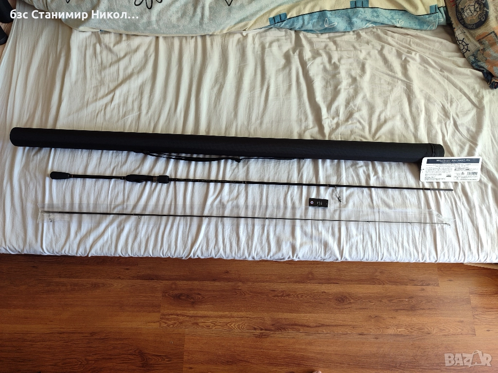Въдици Yamaga Blanks BlueCurrent 83TZ Nano,93TZ Nano,Wizy 610/4 pcs,Shimano 23 Vanquish C3000MHG., снимка 1