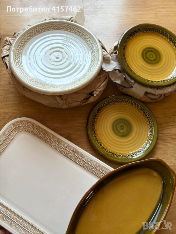 Сервиз за хранене -Троянска керамика , снимка 1