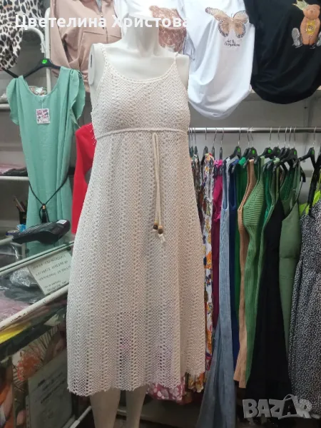 Дамска рокля-плетиво, снимка 1
