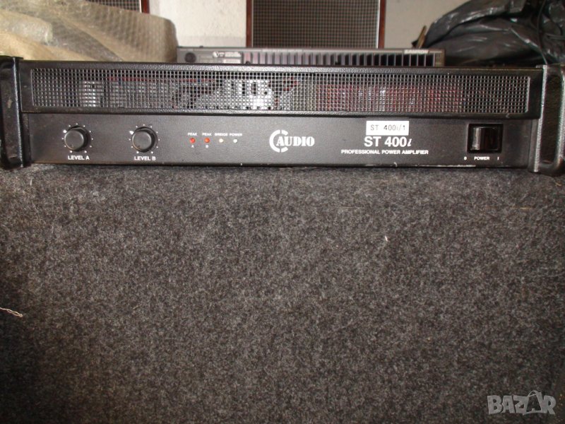 C AUDIO ST400I 2 x 400w RMS POWER Amplifier, снимка 1