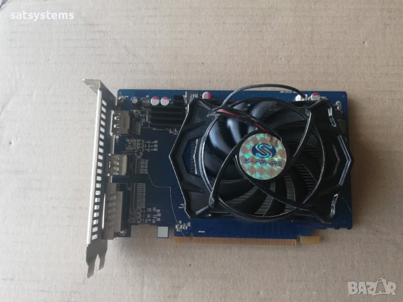 Видео карта AMD Radeon Sapphire HD 5670 HDMI 1024MB GDDR5 128bit PCI-E, снимка 1