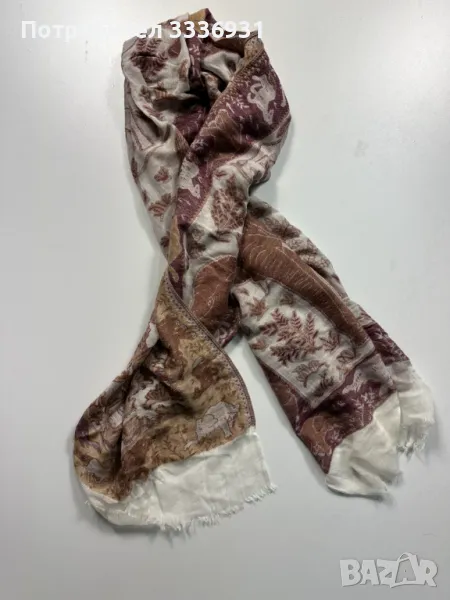 Голям шал с животниски принт , снимка 1