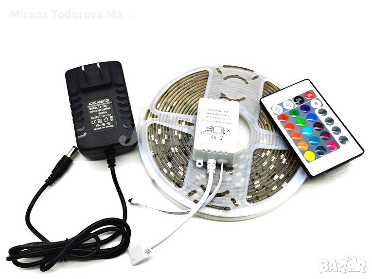 LED светлинна лента  44 ключ 5 метра, снимка 1