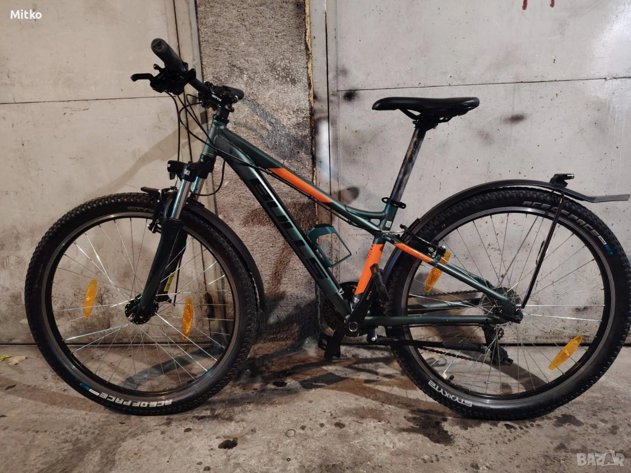 26 цола алуминиев велосипед с 21 скорости усилени капли амортисьори предни палцови команди , снимка 1