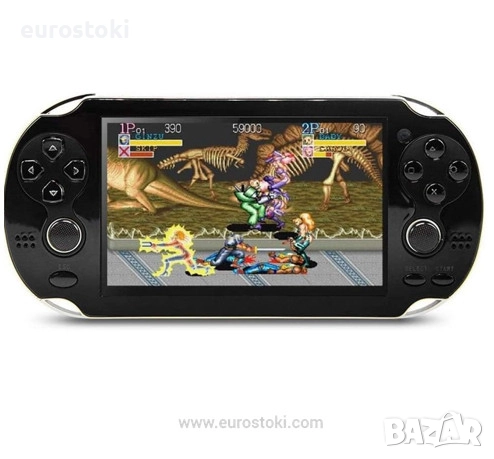 Преносима игрова конзола Gmuret, 4.3-инчов HD екран, ретро конзола за игри, 8 GB, вградени 3000 клас, снимка 1