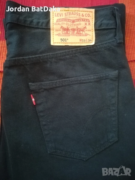 Мъжки дънки Levis 33/34#, снимка 1