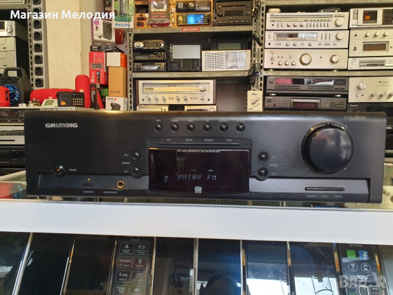 Ресийвър GRUNDIG R21 Две по 40 вата на 8 ома. В отлично техническо и визуално състояние., снимка 1