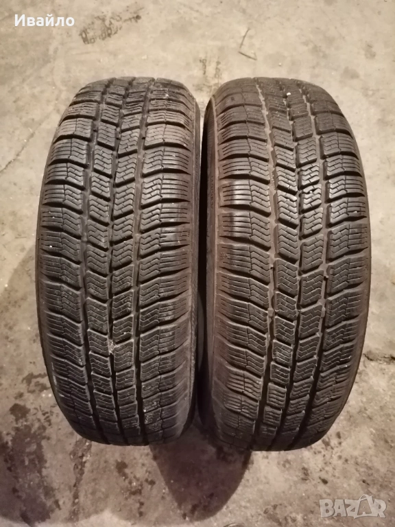 Продавам 2 броя зимни гуми 175.65.14 на 1 сезон дот 2019 barum , снимка 1