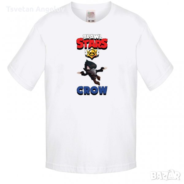 Разпродажба! Детска тениска Crow 2 Brawl Stars, снимка 1
